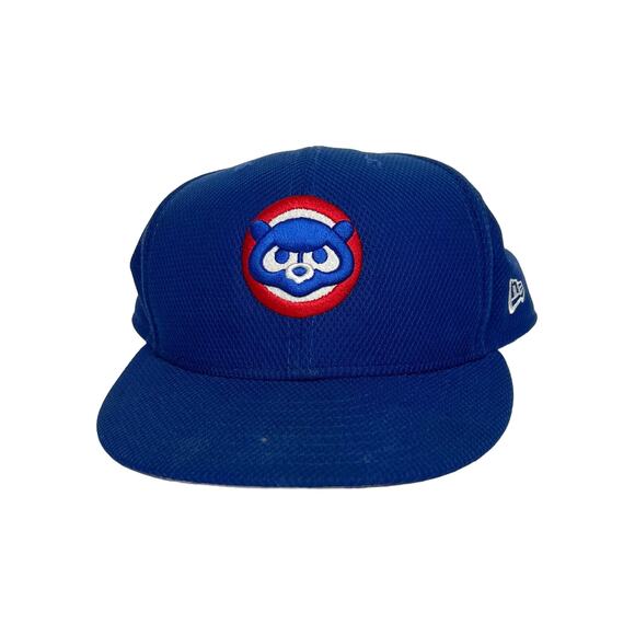 NEW ERA CHICAGO CUBS 2024 Batting Practice 59FIFTY Fitted Hat Blue Size 7(5/8) - Picture 2 of 9